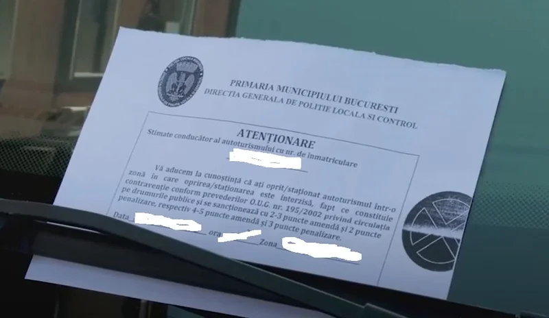 Care sunt pașii legali pentru a contesta o amendă de parcare?